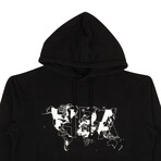 Planisfero Hoodie Sweatshirt // Black (L)