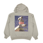 Melange Logo Hoodie Sweatshirt // Grey (S)