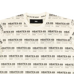 Allover Short Sleeve T-Shirt // White (L)