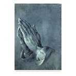 Praying Hands with Verse by Albrecht Durer (15"H x 18"W x 2"D)