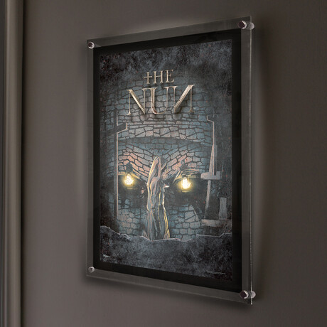 The Nun // MightyPrint™ Wall Art // Backlit LED Frame