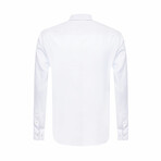 Wilt Long Sleeve Button Up // White (M)