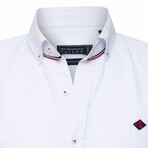Tahran Long Sleeve Button Up // White (L)
