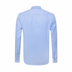 Wilt Long Sleeve Button Up // Blue (L)