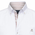 Wilt Long Sleeve Button Up // White (2XL)