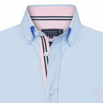 Waterford Long Sleeve Button Up // Blue (S)