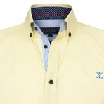 Lisburn Long Sleeve Button Up // Yellow (L)