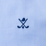 Wilt Long Sleeve Button Up // Blue (M)