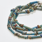 Egyptian Bead Necklace with Amulet // c. 664-322 BC