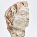 Excellent Indus Valley Stucco Head // 4th - 5th Century CE