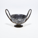 Etruscan Bucchero-ware Kantharos // 7th - 6th Century BC