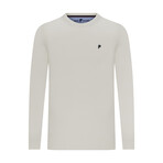 Jason Round Neck Pullover // Ecru (XL)