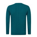 James Round Neck Pullover // Green (XL)