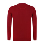 Marcus Round Neck Pullover // Red (XL)