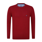 Marcus Round Neck Pullover // Red (XL)