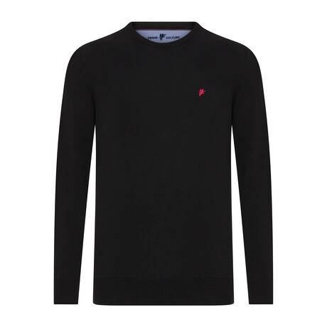 Allen Round Neck Pullover // Black (S)
