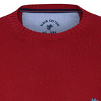Marcus Round Neck Pullover // Red (XL)