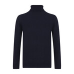 Nathaniel Rollkragen Pullover // Navy (3XL)