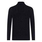 Gabriel Troyer Neck Pullover // Navy (3XL)