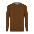 Kevin Round Neck Pullover // Rust (2XL)