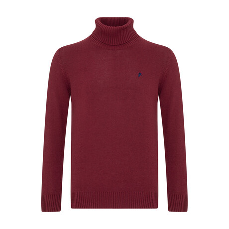 Thomas Rollkragen Pullover // Bordeaux (S)