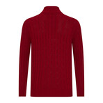 Bennett Troyer Neck Pullover // Red (2XL)