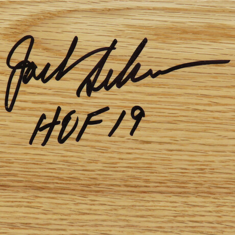 Jack Sikma // Signed 5x6 Floor Piece w/ "HOF'19" Inscription