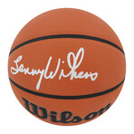 Lenny Wilkens // Signed Wilson Indoor/Outdoor NBA Basketball