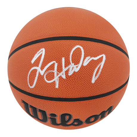 Tim Hardaway // Signed Wilson Indoor/Outdoor NBA Basketball