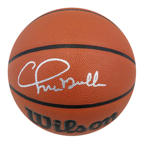 Chris Mullin // Signed Wilson Indoor/Outdoor Basketball
