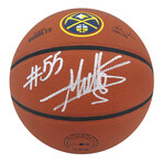 Dikembe Mutombo // Signed Wilson Denver Nuggets Logo NBA Basketball