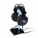 LED Gaming Headset + Stand // Arizona Cardinals