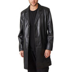 Liam Leather Coat // Black (Euro: 60)