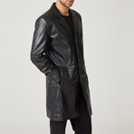 Liam Leather Coat // Black (Euro: 56)