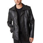 Matias Leather Coat // Black (Euro: 52)