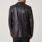 Matias Leather Coat // Black (Euro: 52)