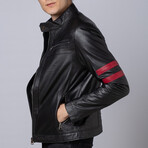 Owen Leather Coat // Black (Euro: 46)