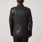 Arthur Leather Coat // Black (Euro: 46)