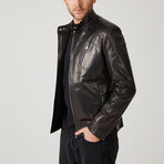 Colt Leather Coat // Black (Euro: 48)