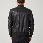 Anthony Leather Coat // Black (Euro: 50)