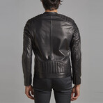 Marcus Leather Coat // Black (Euro: 58)