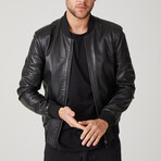 Anthony Leather Coat // Black (Euro: 50)