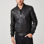 Anthony Leather Coat // Black (Euro: 50)