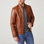 Kevin Leather Coat // Whiskey (Euro: 60)