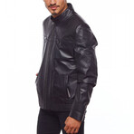 Israel Leather Coat // Black (Euro: 54)