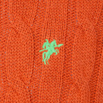 Eric Round Neck Pullover // Orange (L)