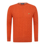Eric Round Neck Pullover // Orange (L)