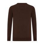 Oliver Round Neck Pullover // Brown (2XL)