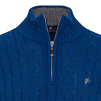 Greg Troyer Neck Pullover // Royal (2XL)