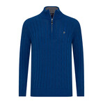 Greg Troyer Neck Pullover // Royal (2XL)